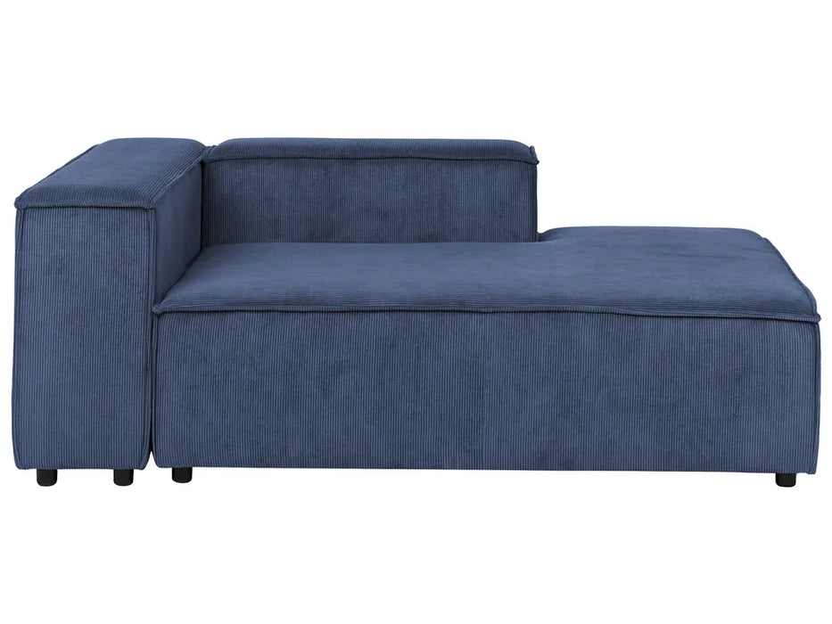 Cape Luxe Modular Sofa Left-Facing 4 Seater Corduroy Dark Blue