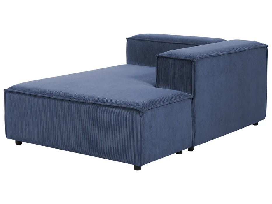 Cape Luxe Modular Sofa Left-Facing 4 Seater Corduroy Dark Blue