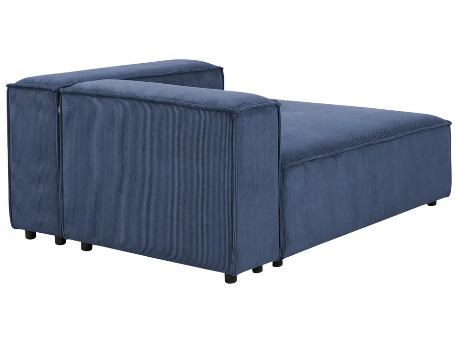 Cape Luxe Modular Sofa Left-Facing 4 Seater Corduroy Dark Blue
