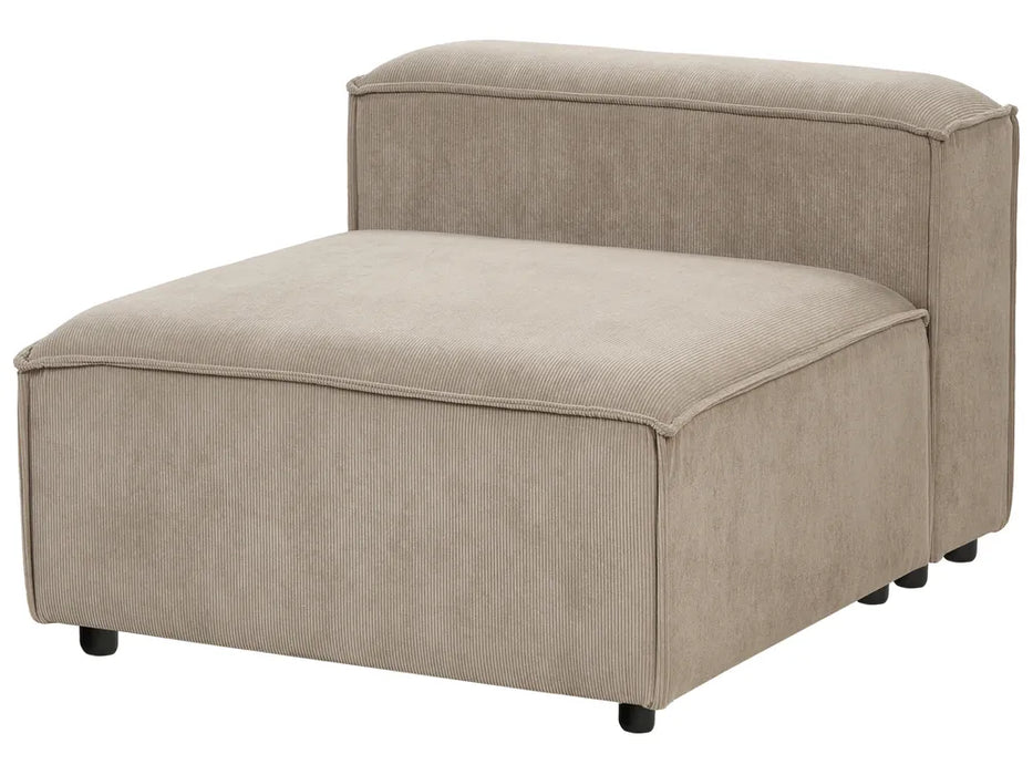 Cape Luxe Modular Sofa Right-Facing 4 Seater Corduroy light brown