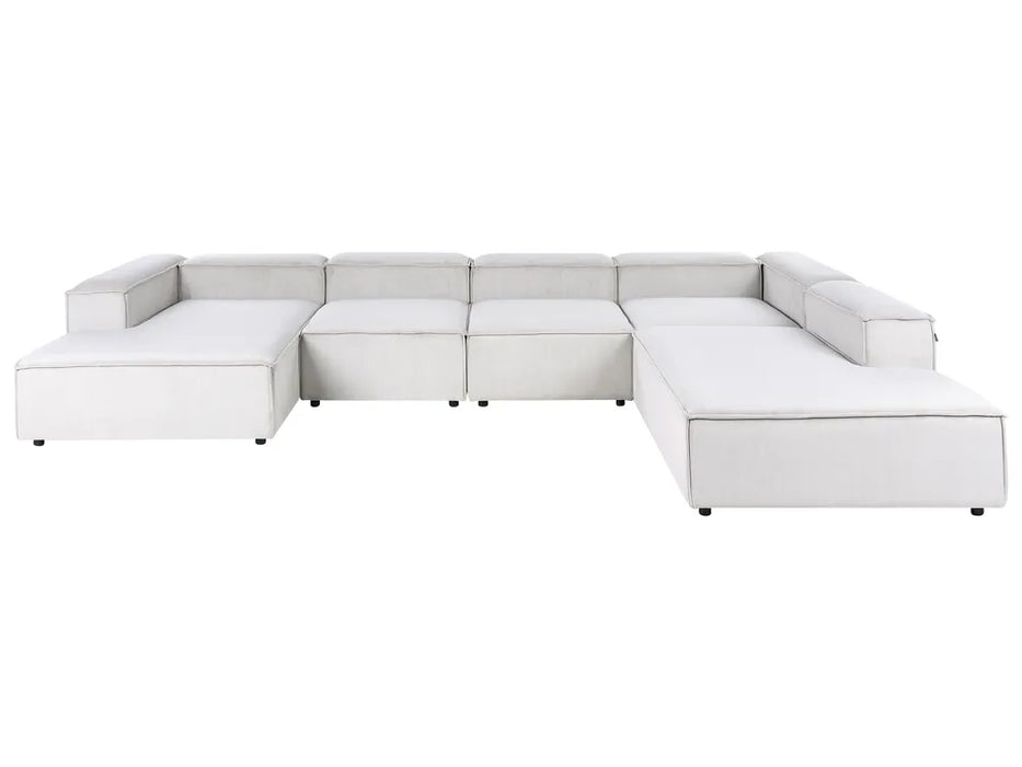 Cape Luxe Modular Sofa Left-Facing 5 Seater Corduroy off-white