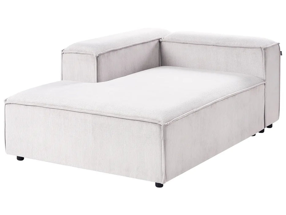 Cape Luxe Modular Sofa Left-Facing 5 Seater Corduroy off-white