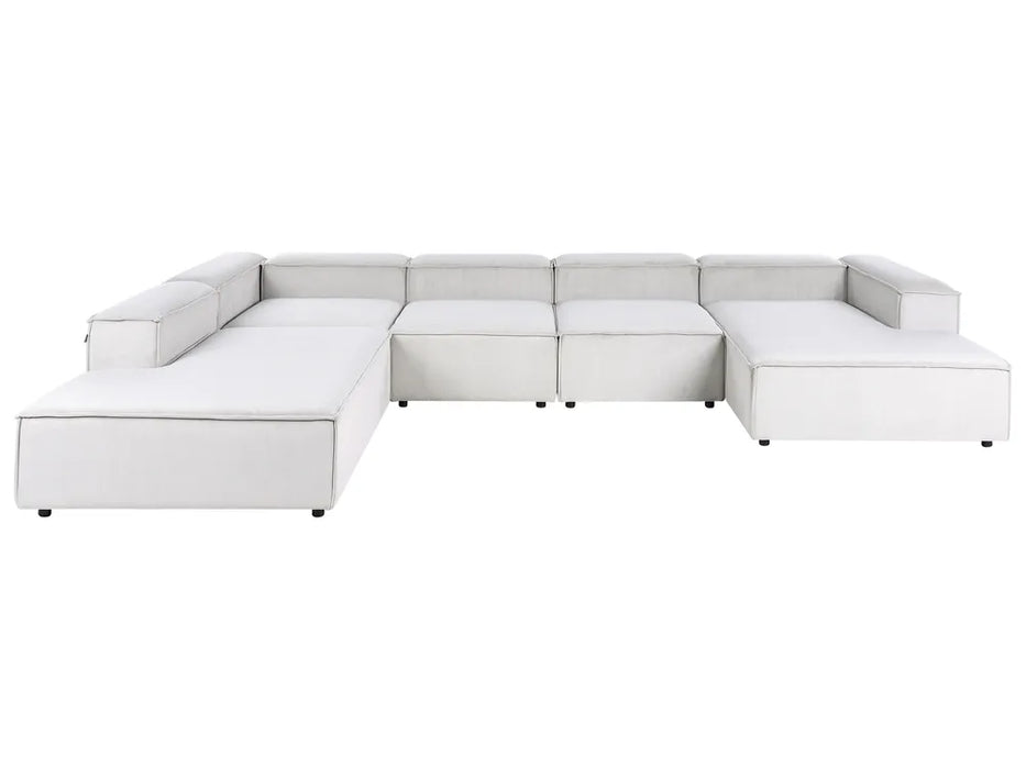 Cape Luxe Modular Sofa Right-Facing 5 Seater Corduroy off-white