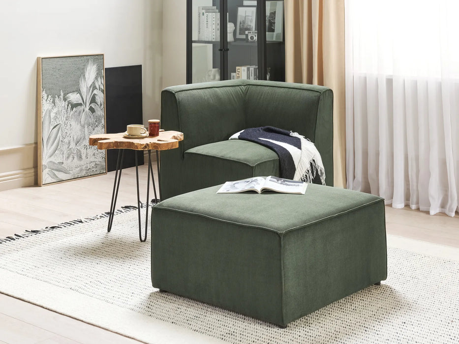 Cape Luxe Ottoman Green