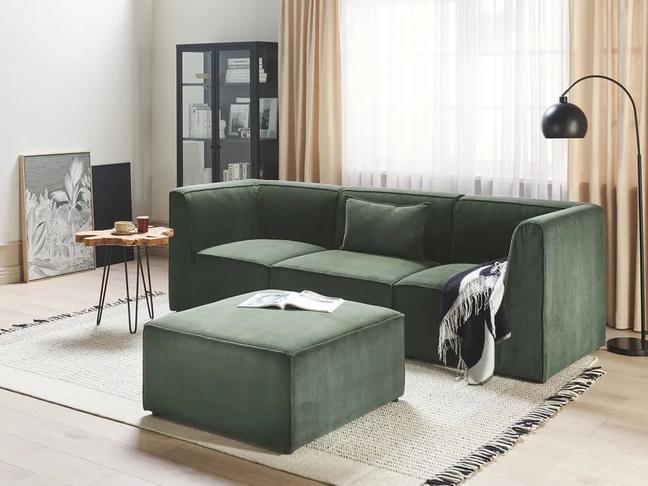 Cape Luxe Ottoman Green