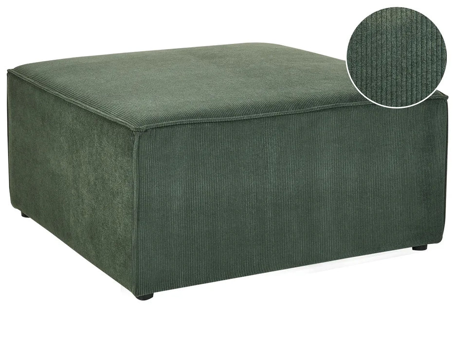 Cape Luxe Ottoman Green