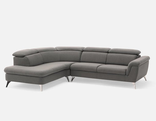 Noah velvet sectional couch - L Shaped sofas