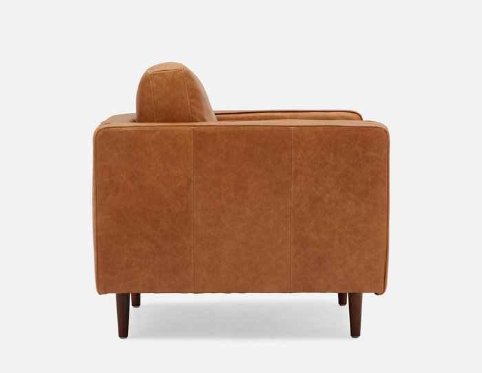Adani leather occasional chair