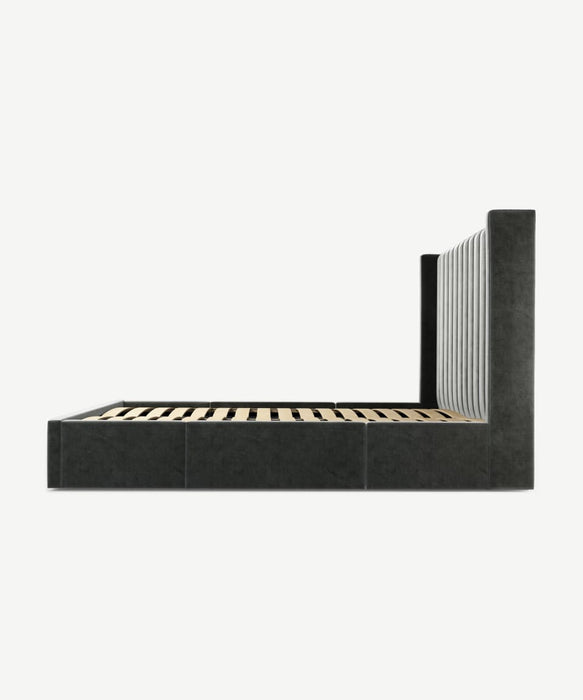 Frans Velvet Platform Bed