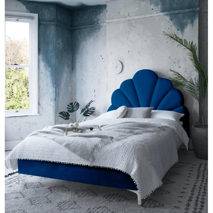 Biko Velvet Platform Bed