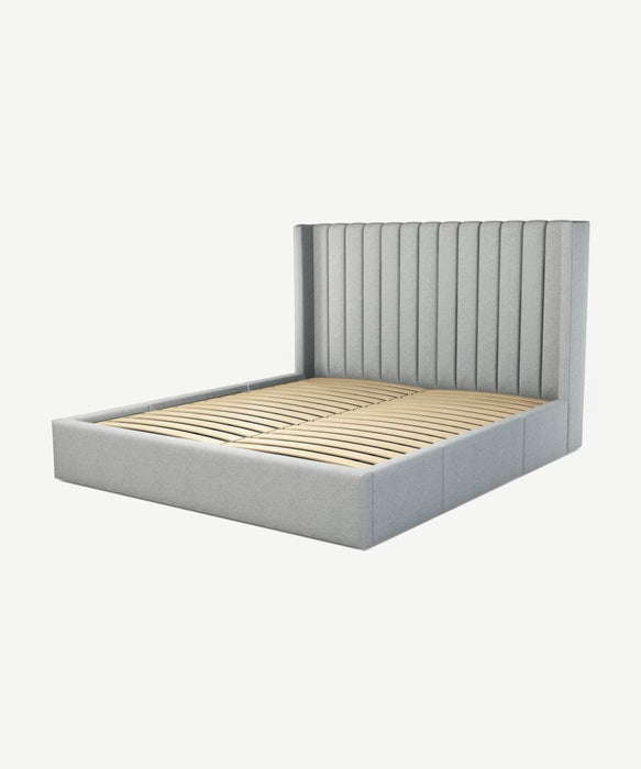 Frans Velvet Platform Bed