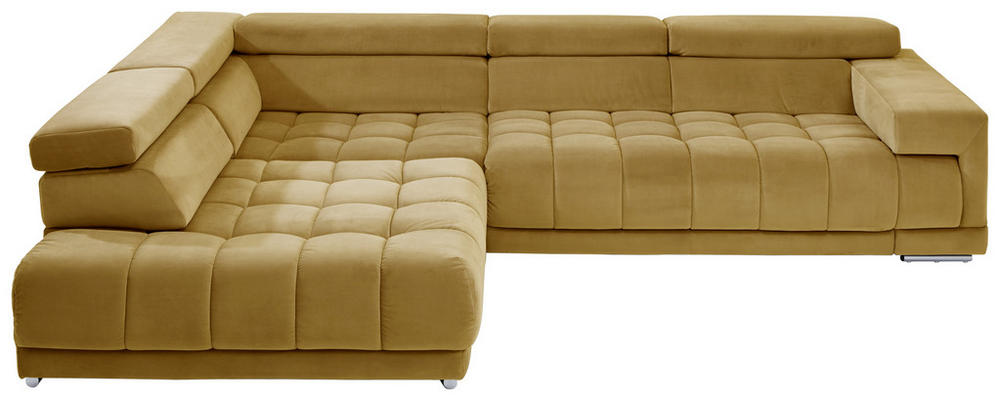 Noah 5 seater velvet sectional couch