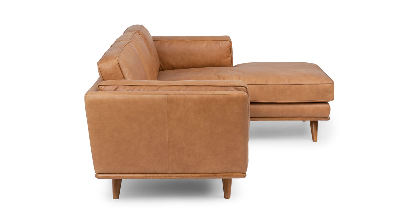 Ivy 3 Seater Leather Couch