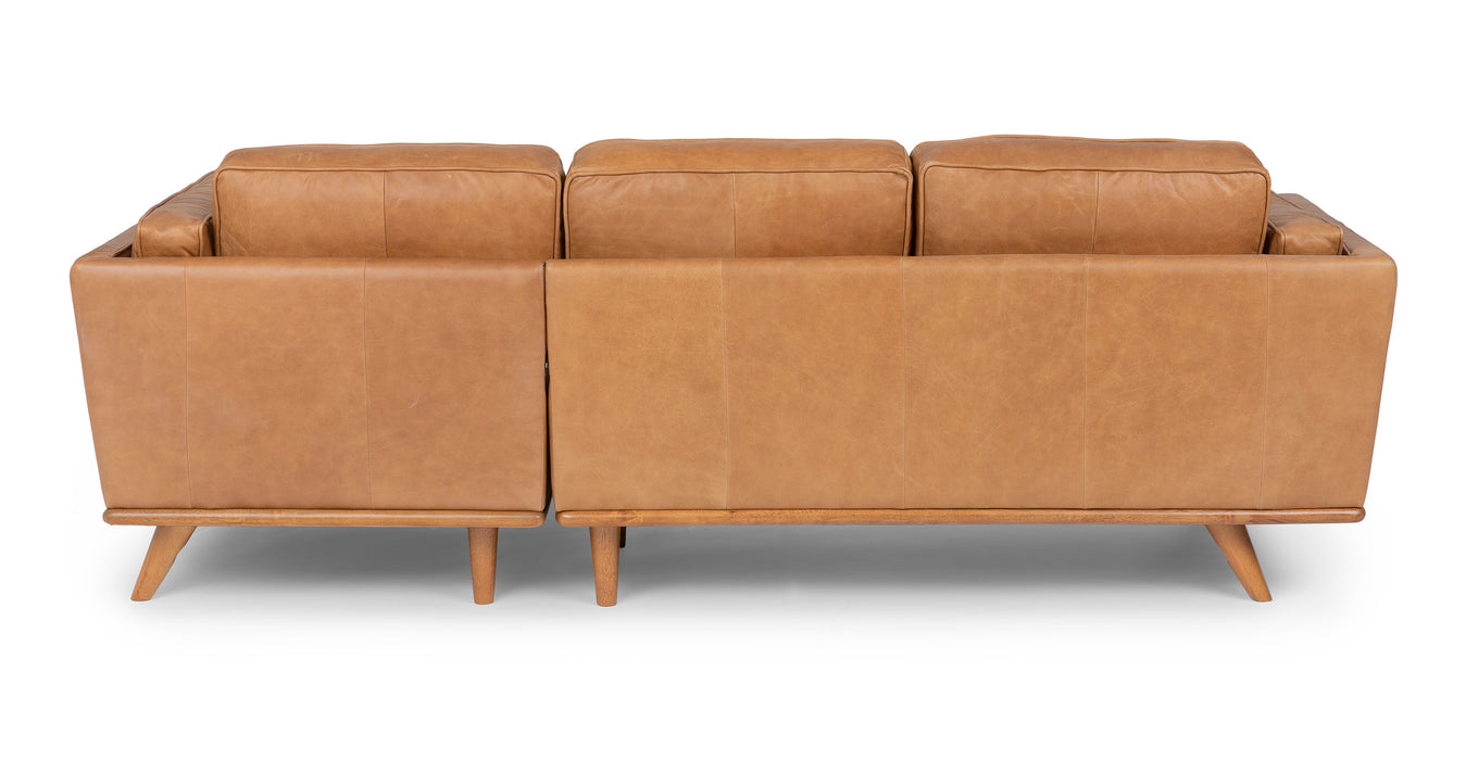 Ivy 3 Seater Leather Couch