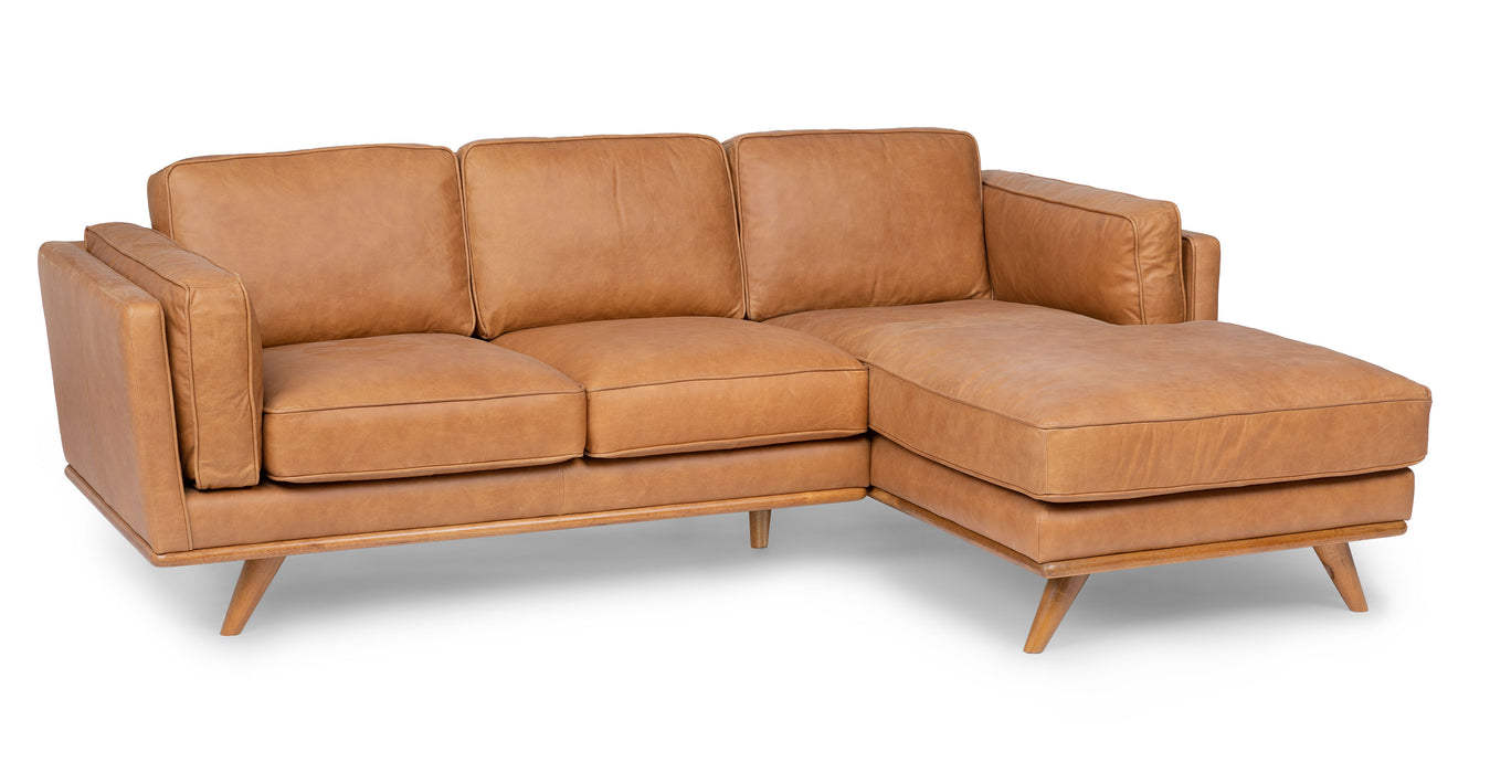Ivy 3 Seater Leather Couch