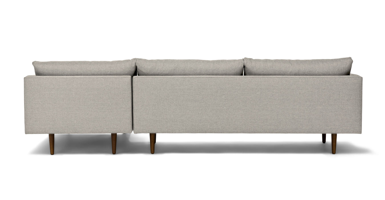 Knight upholstered 3 seater sectional couch
