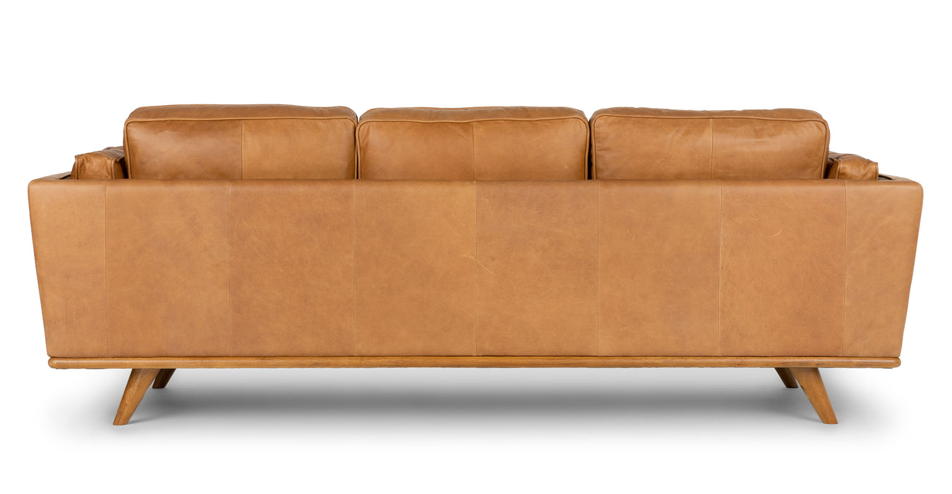 Ivy 3 seater Leather Sofa